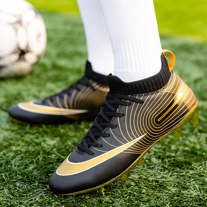 Electroplated Football Shoes with Spike Options