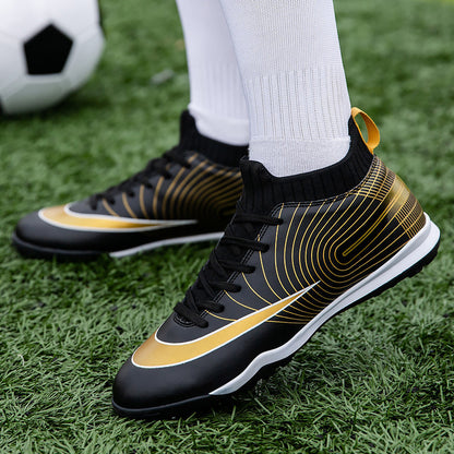 Electroplated Football Shoes with Spike Options