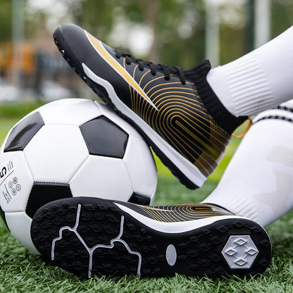 Electroplated Football Shoes with Spike Options