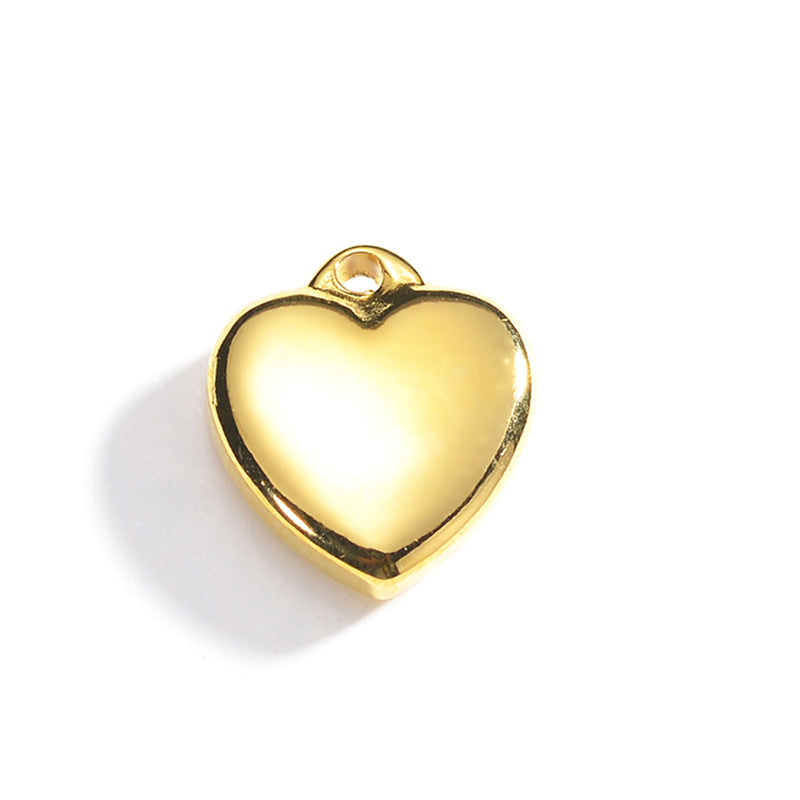 Electroplated Gold Bracelet with Pendant