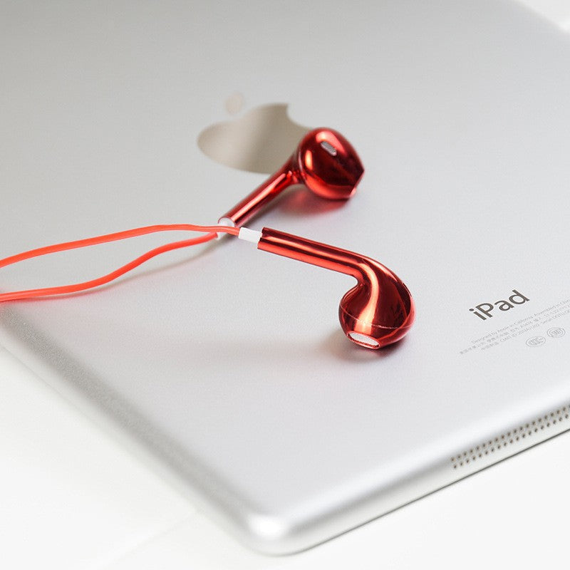 Electroplated In-Ear Headphones Universal Compatible