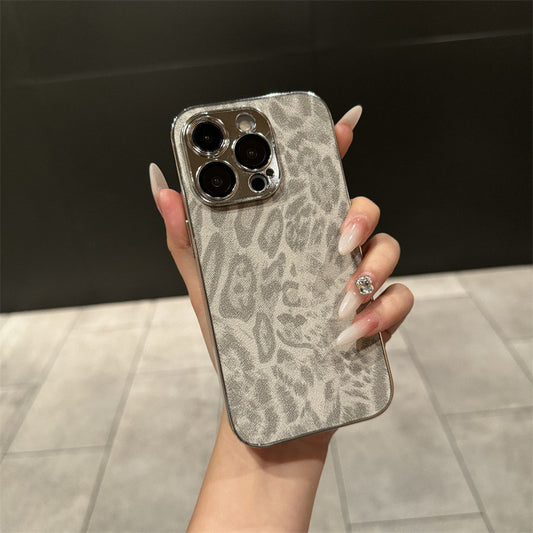 Electroplated Leather Phone Case