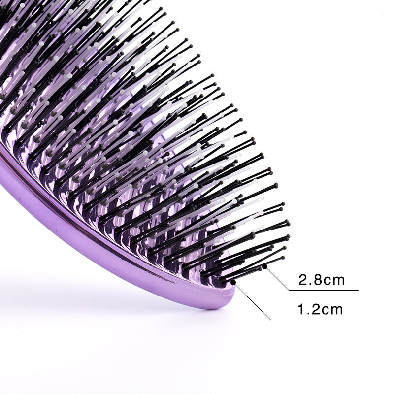 Electroplated Massage Hair Comb