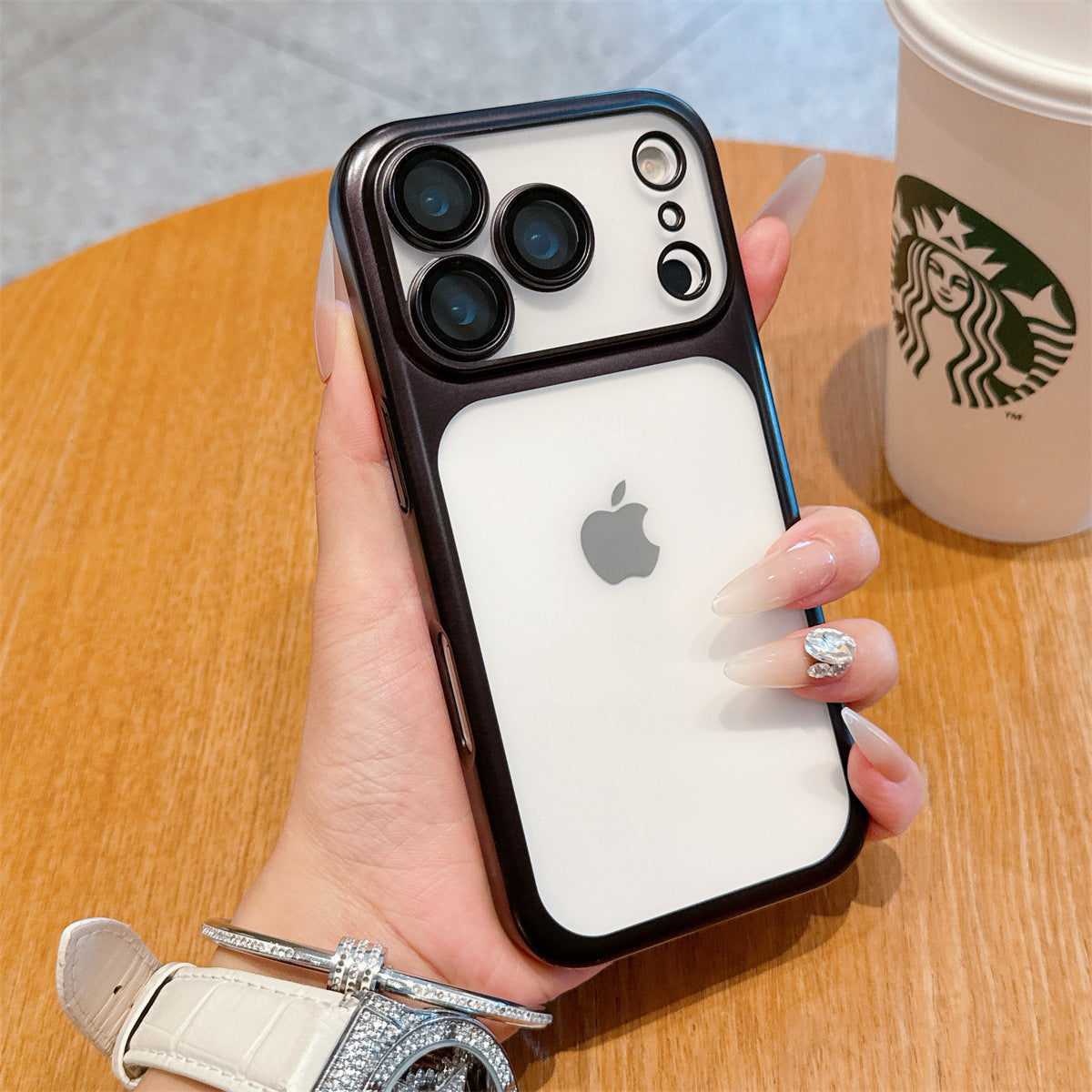 Electroplated Matte PC Phone Case