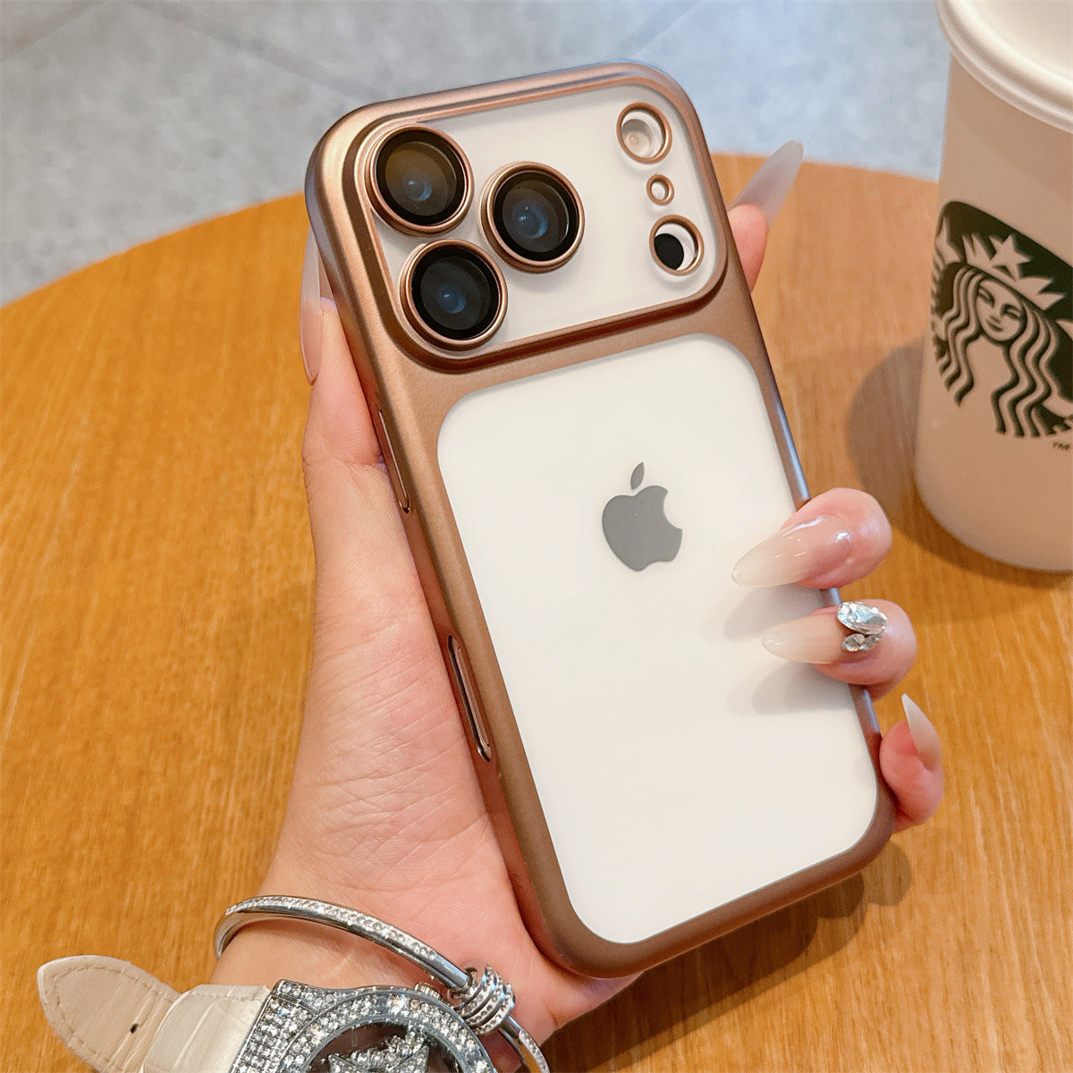 Electroplated Matte PC Phone Case