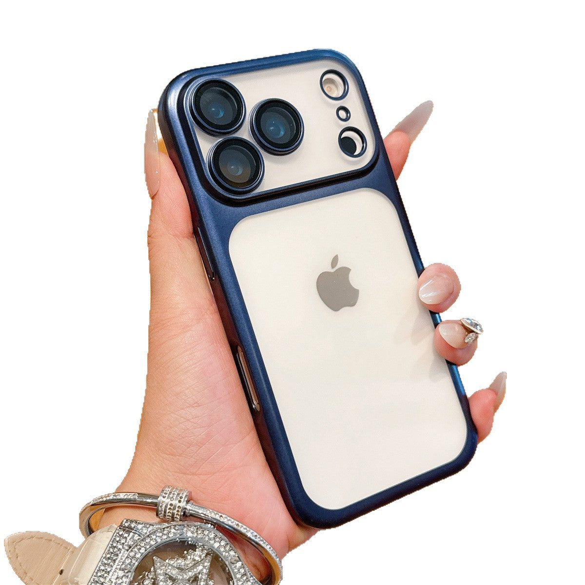 Electroplated Matte PC Phone Case