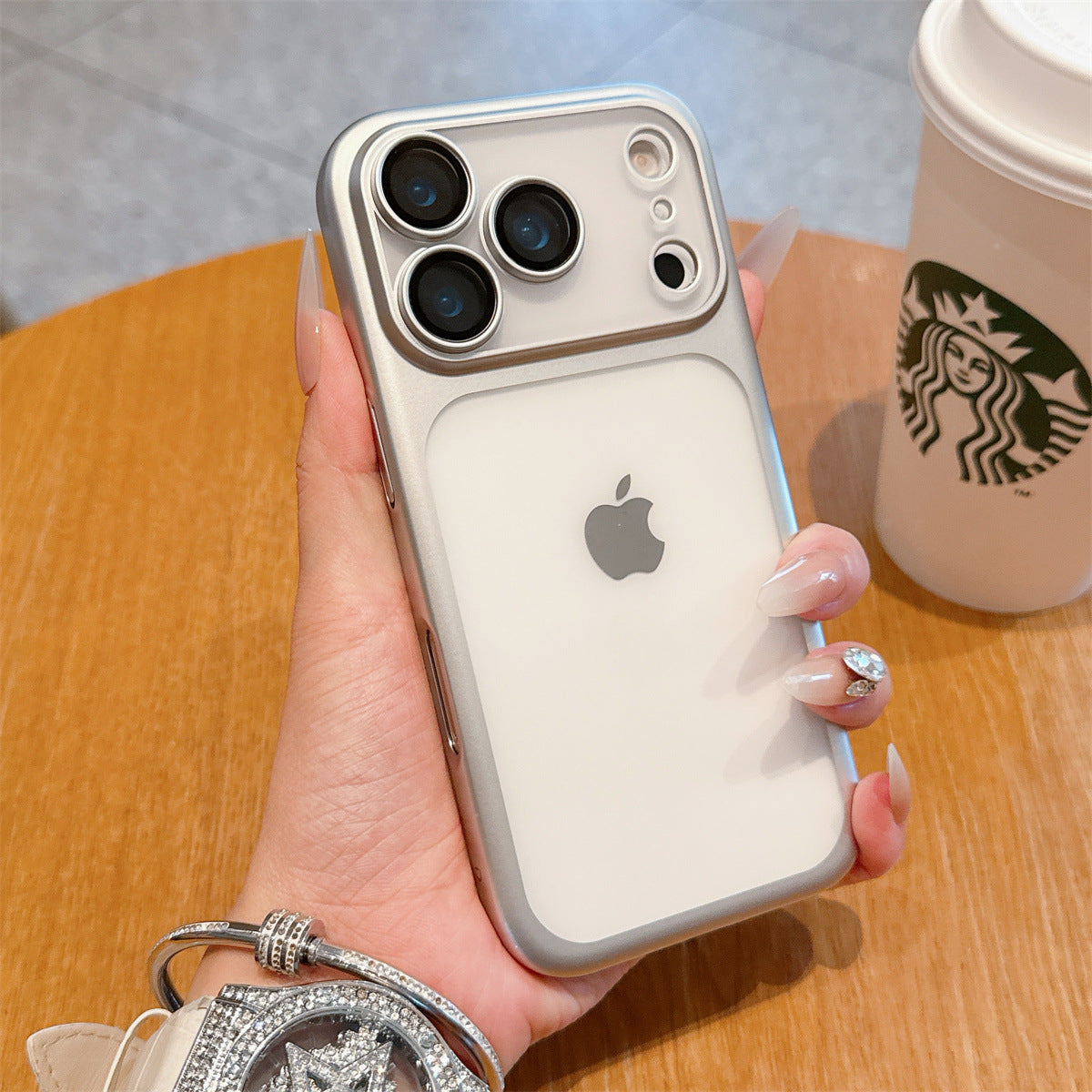 Electroplated Matte PC Phone Case
