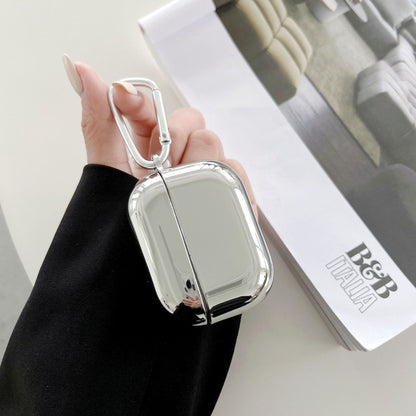 Electroplated Mirror Silver AirPods Protective Case