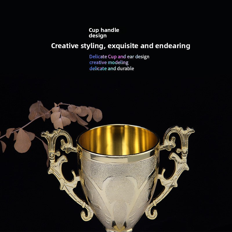 Electroplated Plastic Award Trophy