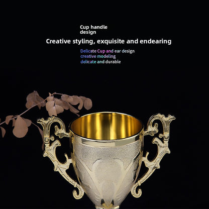 Electroplated Plastic Award Trophy