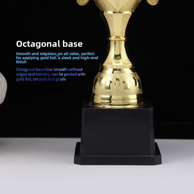 Electroplated Plastic Award Trophy