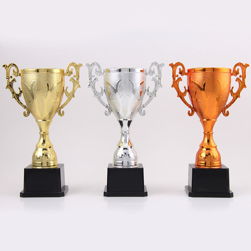 Electroplated Plastic Award Trophy