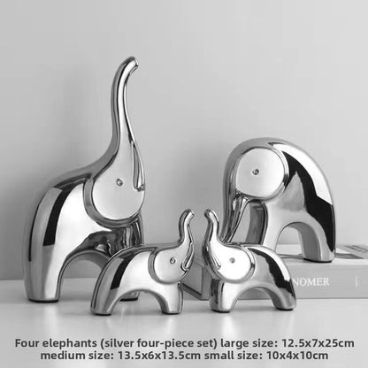 Electroplated Porcelain Home Decor Ornament