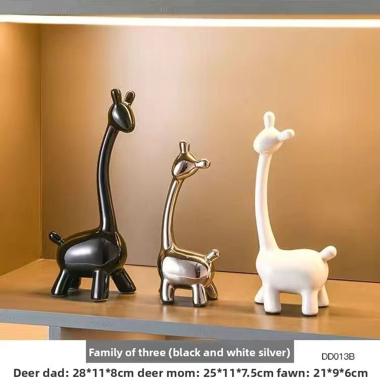 Electroplated Porcelain Home Decor Ornament