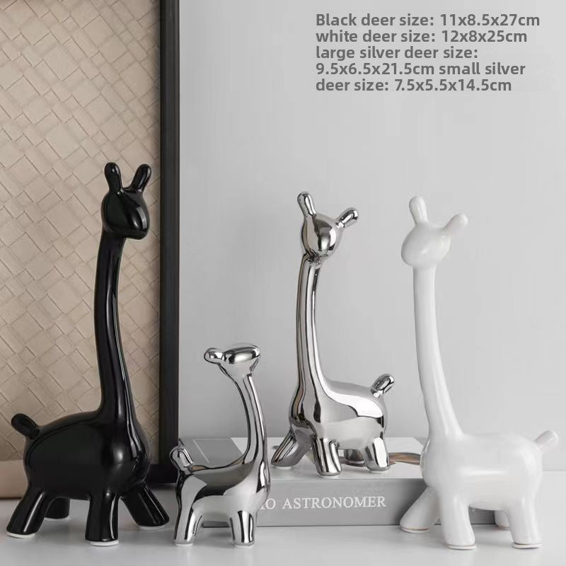 Electroplated Porcelain Home Decor Ornament
