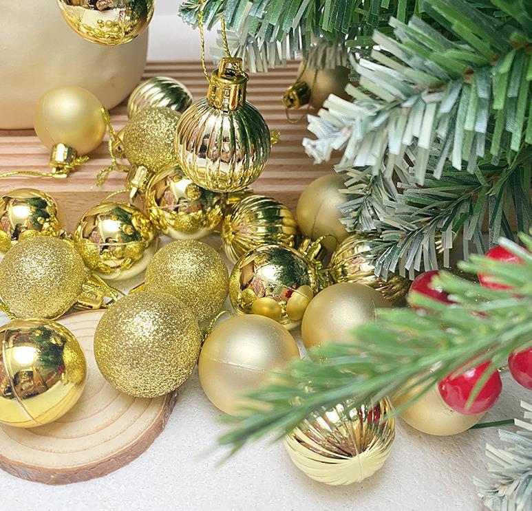 Electroplated Pumpkin Christmas Ball