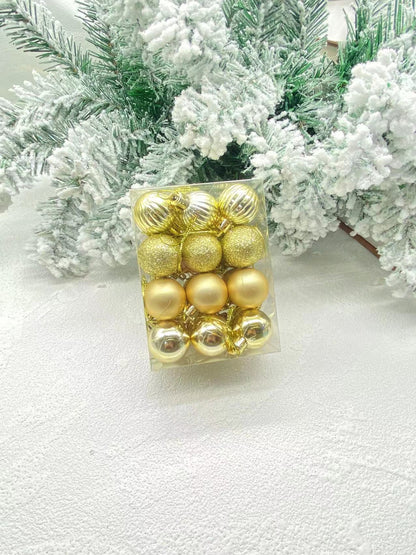 Electroplated Pumpkin Christmas Ball