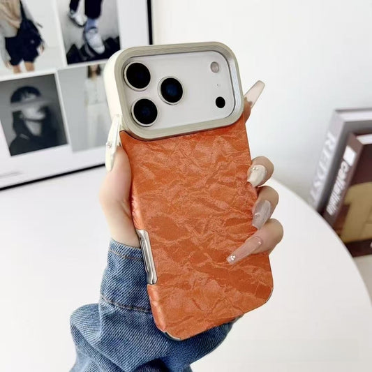 Electroplated Snow Mountain Pattern iPhone Protective Case