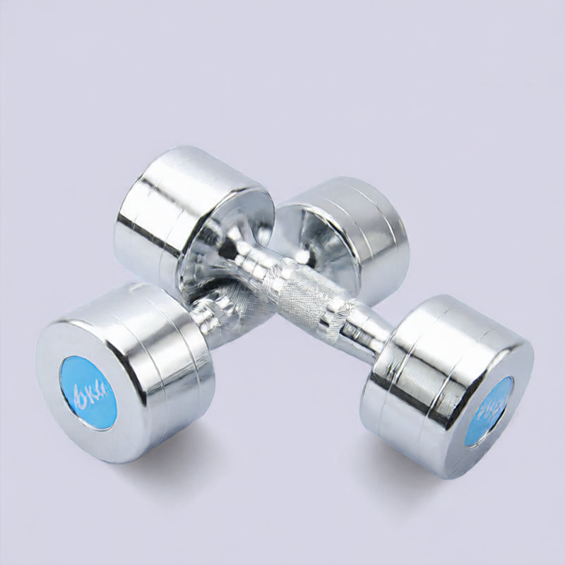 Electroplated Solid Steel Dumbbell for Home Gym