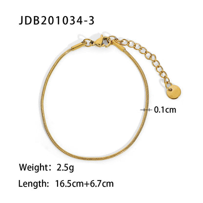 Electroplated Stainless Steel Bracelet