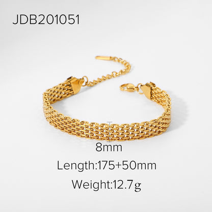 Electroplated Stainless Steel Bracelet