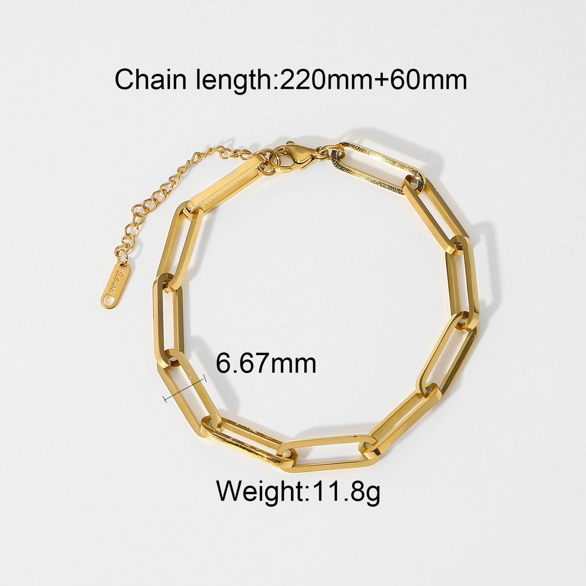 Electroplated Stainless Steel Bracelet