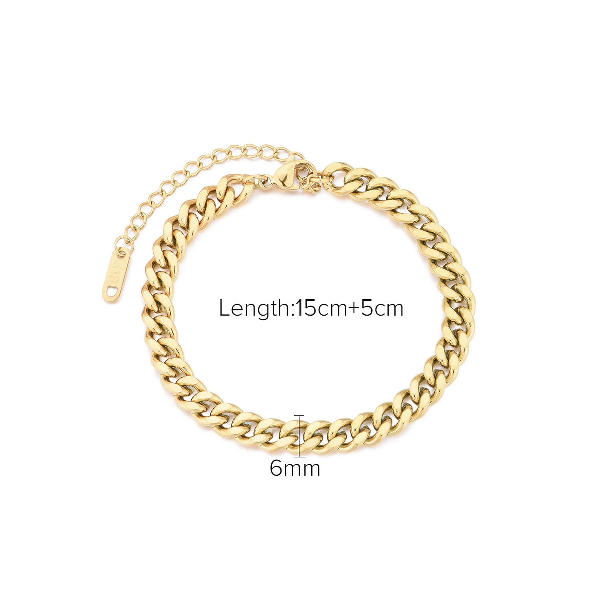 Electroplated Stainless Steel Bracelet