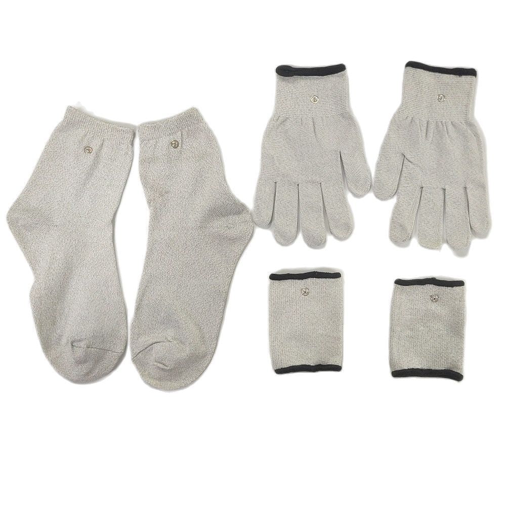 Electrotherapy electrode socks