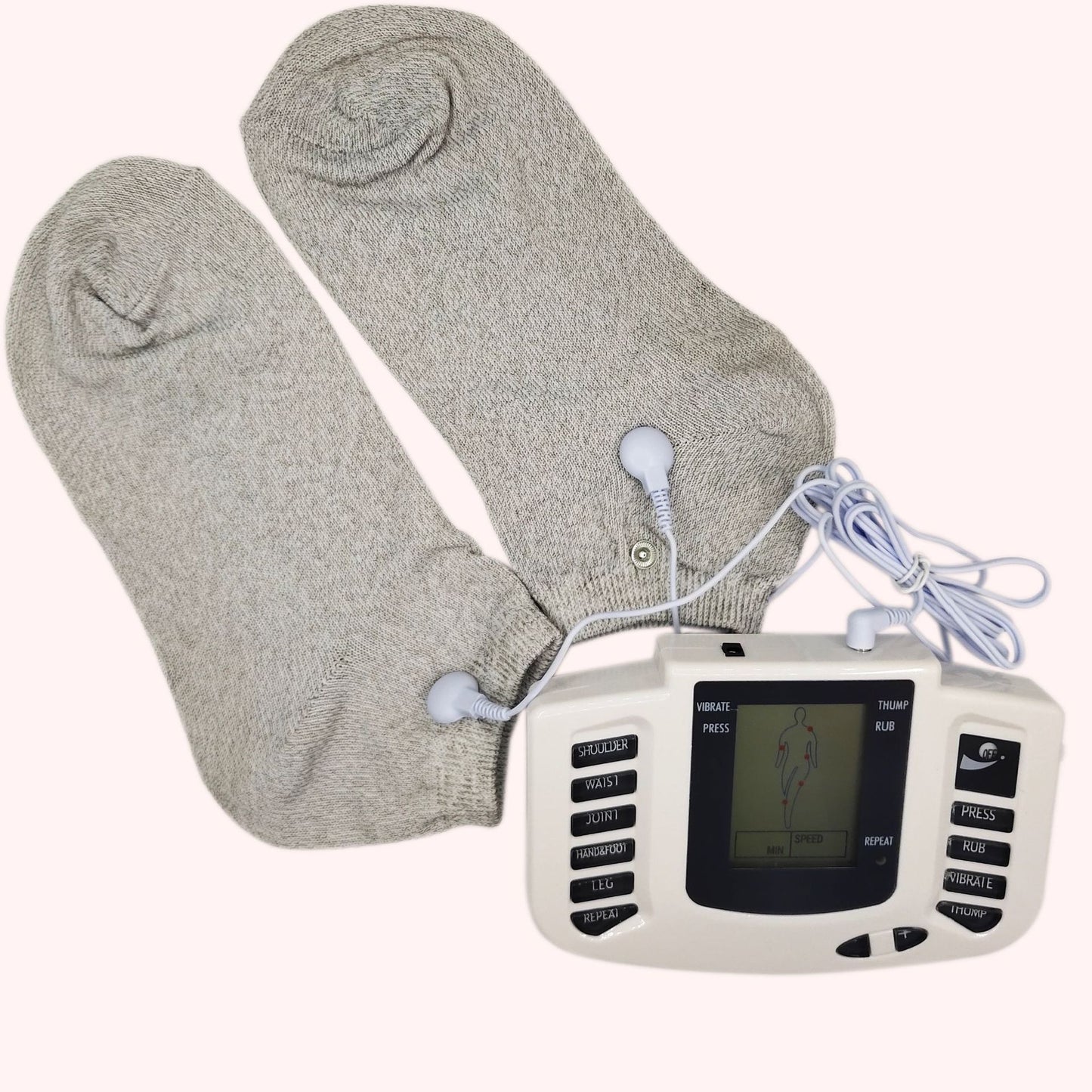 Electrotherapy electrode socks