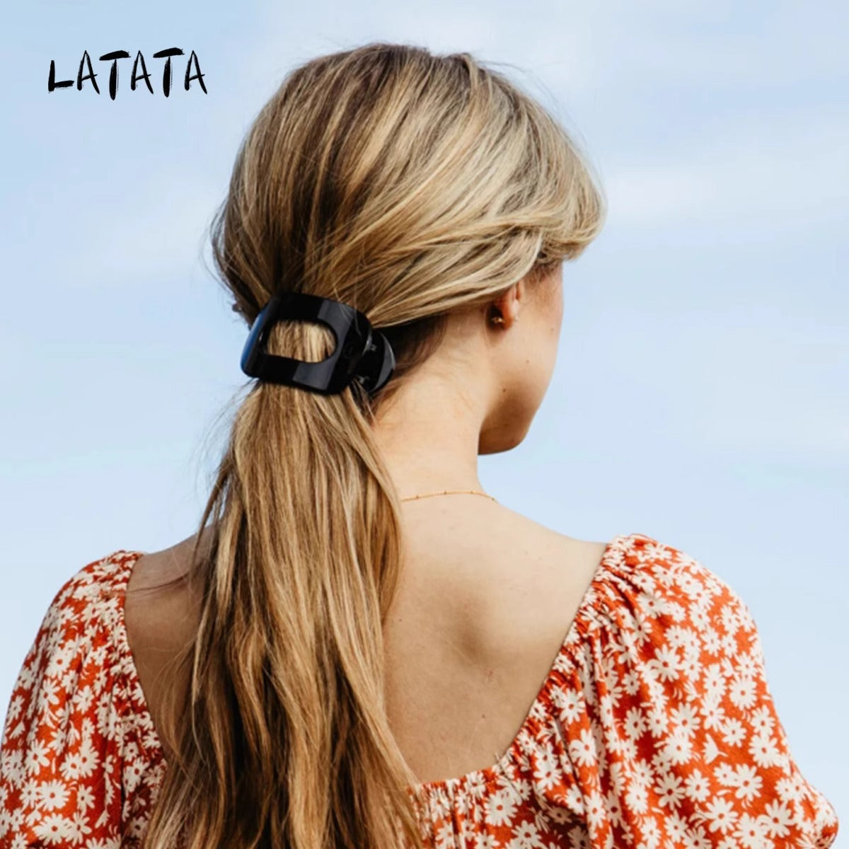 Elegant Abalone Hair Clip for Women