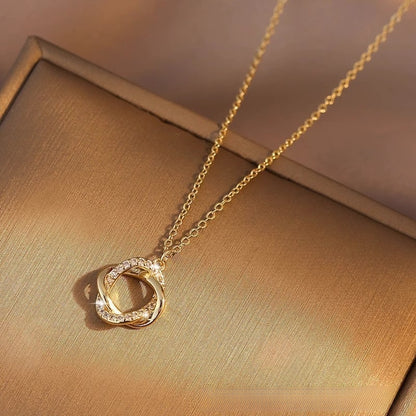 Elegant Alloy Pendant Necklace