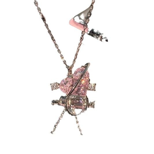 Elegant Alloy Pendant Necklace