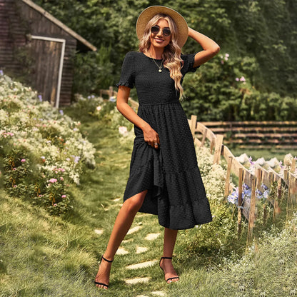 Elegant and slimming dress