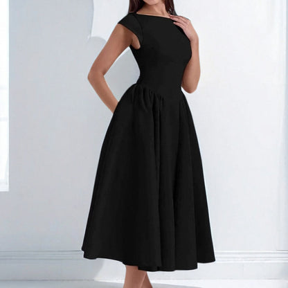 Elegant Backless Fashion Dress