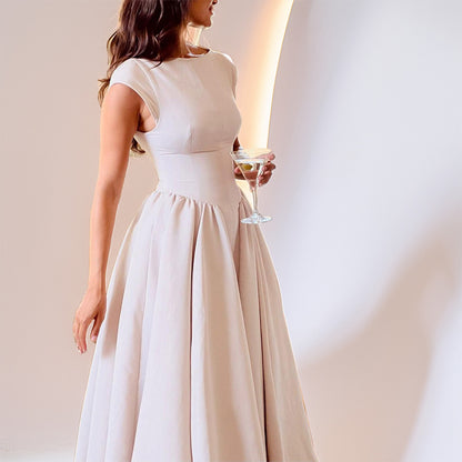 Elegant Backless Fashion Dress