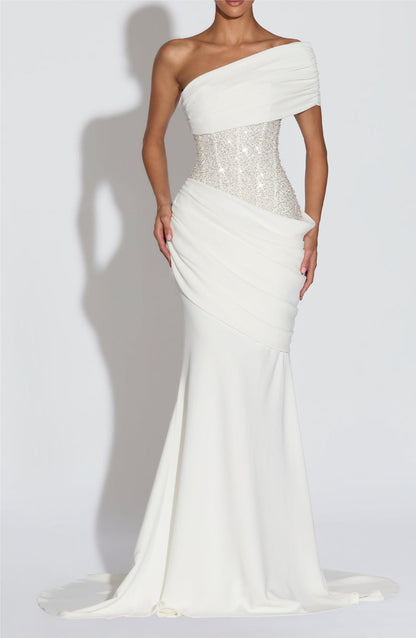 Elegant Backless Flared Dress