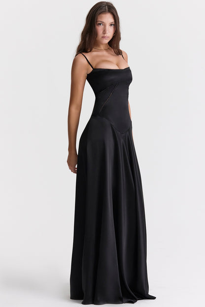 Elegant Backless Long Dress for Women