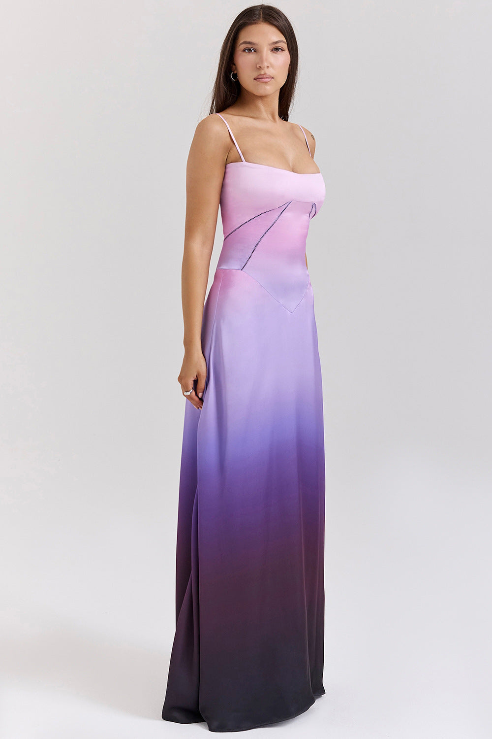 Elegant Backless Long Dress for Women