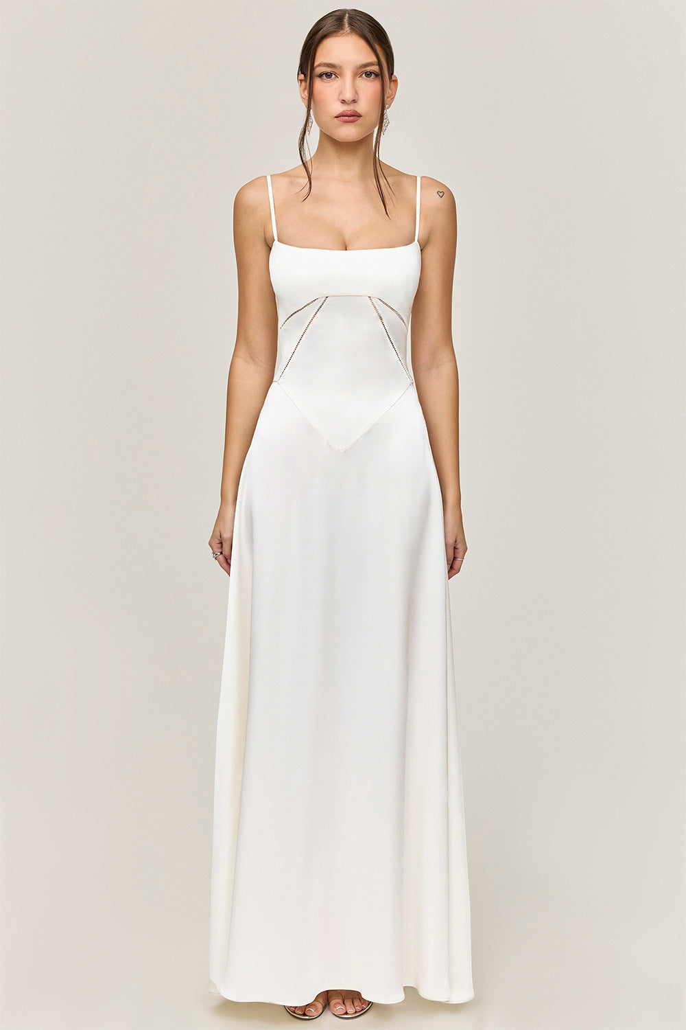 Elegant Backless Long Dress for Women