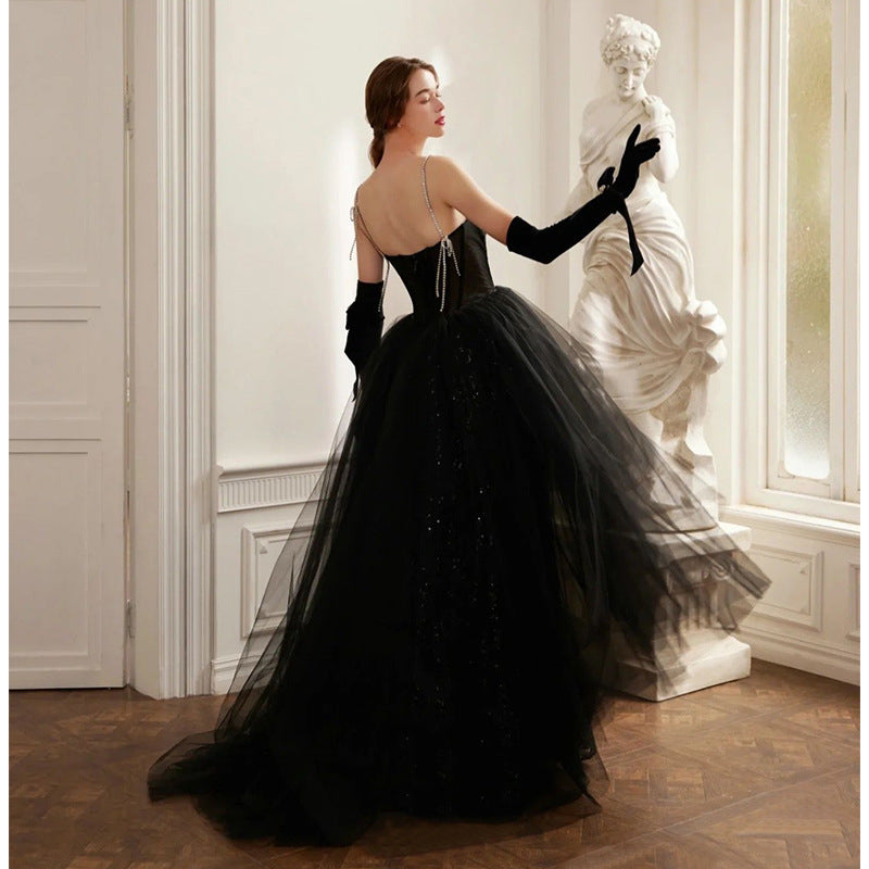 Elegant Black Evening Dress