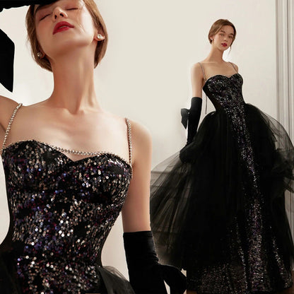 Elegant Black Evening Dress