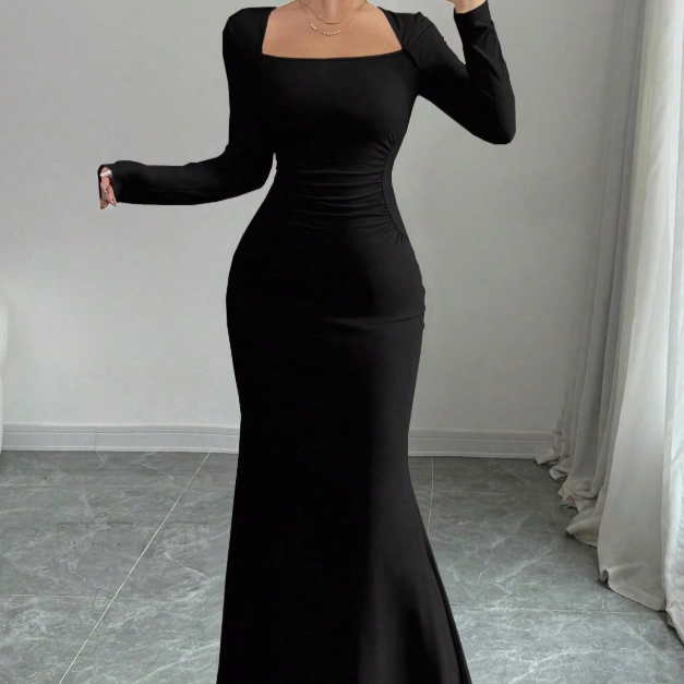 Elegant Bodycon Fishtail Dress