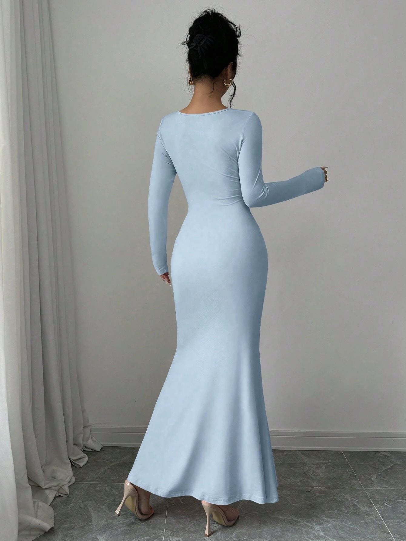 Elegant Bodycon Fishtail Dress