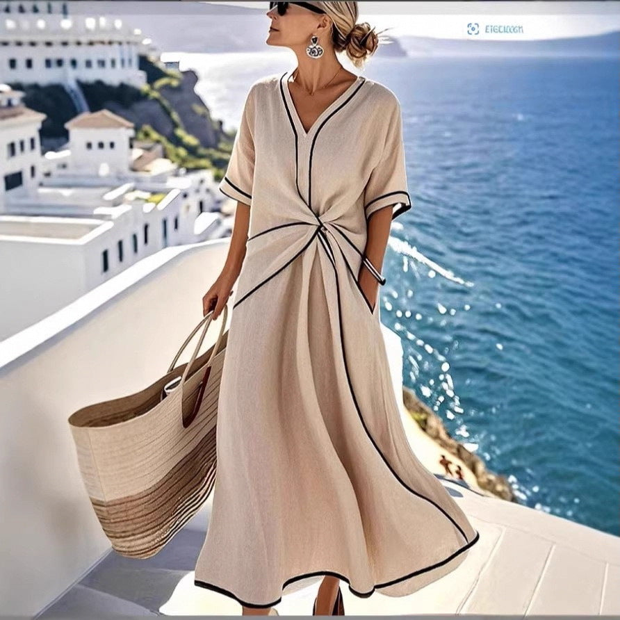 Elegant Bomi Style Long Dress