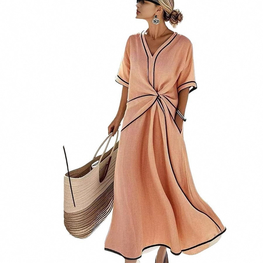 Elegant Bomi Style Long Dress