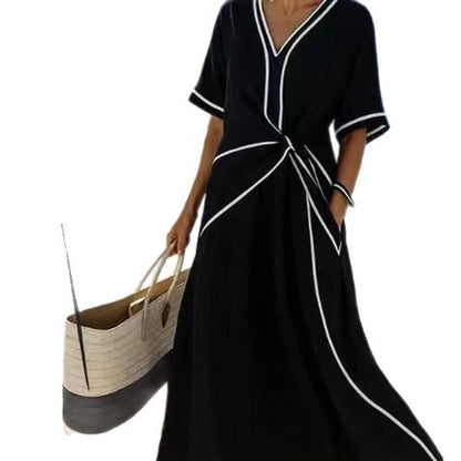 Elegant Bomi Style Long Dress