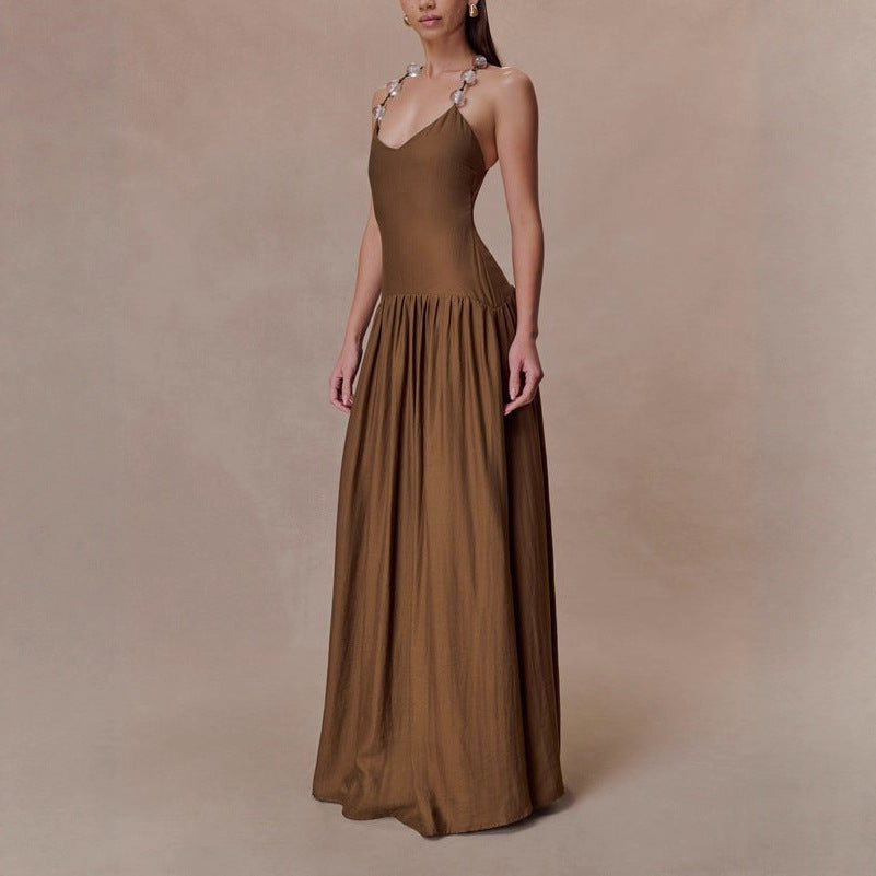 Elegant Camisole Evening Dress