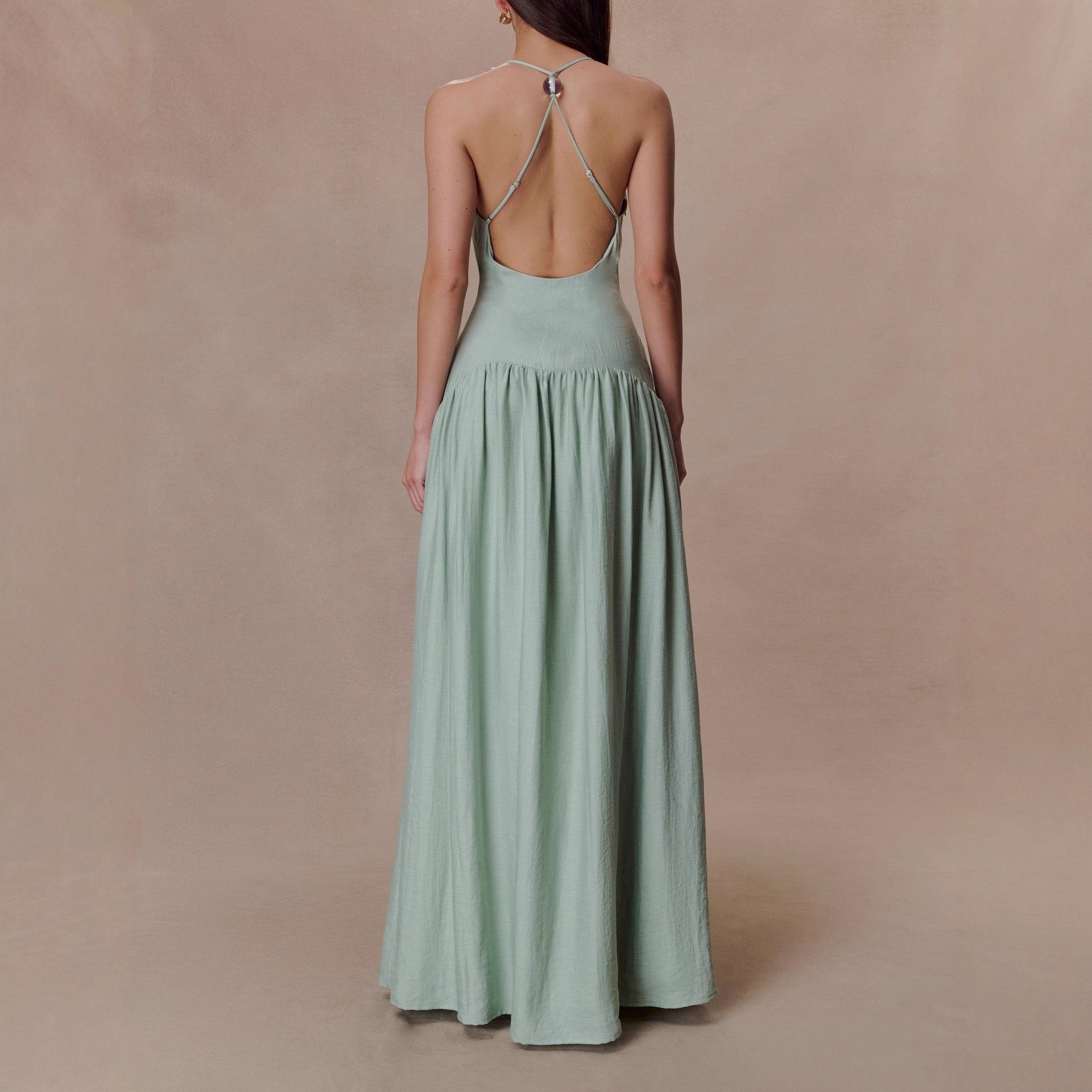 Elegant Camisole Evening Dress