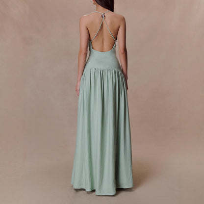 Elegant Camisole Evening Dress