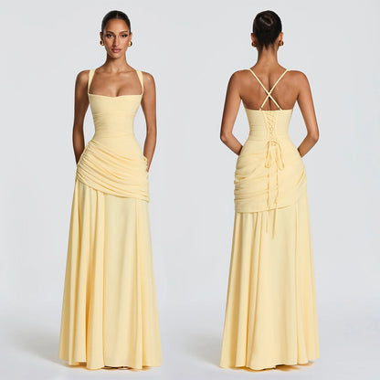 Elegant Chiffon Bodycon Dress